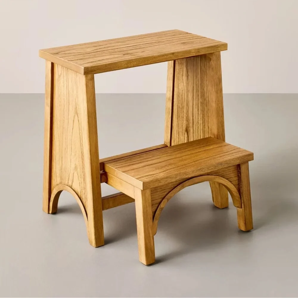 NEW IN BOX Arch Step Stool Natural - Hearth & Hand with Magnolia